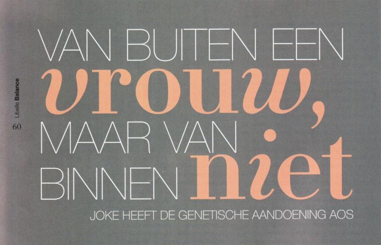 Van buiten een vrouw, maar van binnen niet